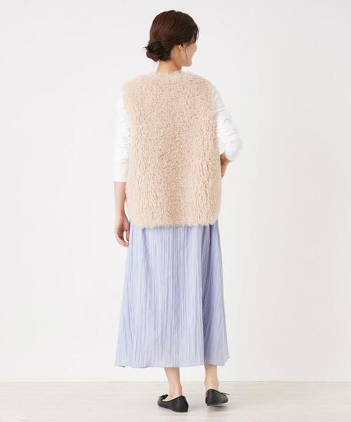 etre relie リバーシブルファーベスト 新作入荷】人気のリバーシブル