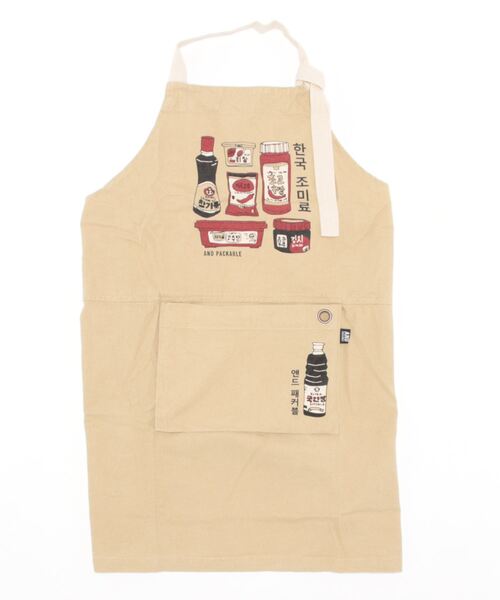 ＪＵＧＬＡＮＳ（ユグランス）の「【AND PACKABLE】PAPエプロン/カジュアルプリントエプロン（エプロン・レディース・D/L/H/F/N/G/B/J/A/I/C/K/E/M・FREE）」の5枚目の写真