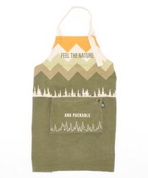 JUGLANS（ユグランス）の「【AND PACKABLE】PAPエプロン/カジュアルプリントエプロン（エプロン）」