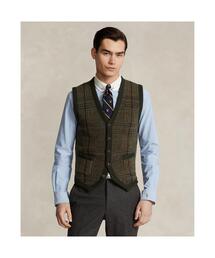 POLO RALPH LAUREN | ウィンドーペーン ウール セーター ベスト(ベスト)