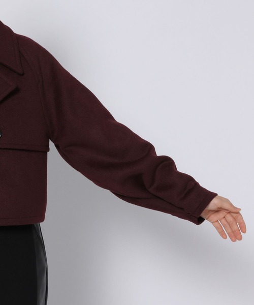 HARE ハレ ウールトレンチブルゾン HARE(ハレ) | 【NEW ARRIVAL】 __ ⁡ ウールフラシトレンチ