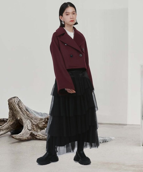 HARE（ハレ）の「ウールトレンチブルゾン(HARE)（ブルゾン）」 - WEAR