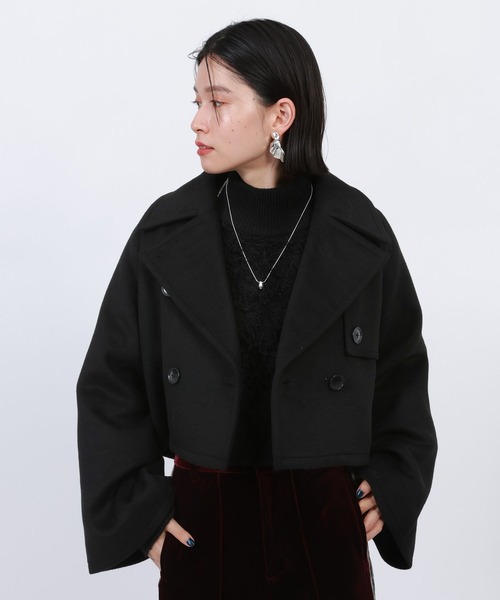 夏セール開催中 MAX80%OFF！ HARE（ハレ）の「ウールトレンチブルゾン(HARE)（ブルゾン ジャケット・アウター