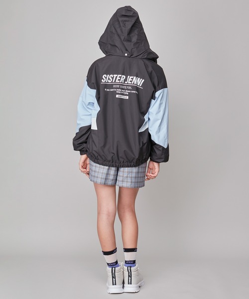 SISTER JENNI(SISTER JENNI)の「フード収納ウィンドブレーカー(その他アウター・キッズ・ラベンダー/ベージュ/ブラック・130cm/140cm/160cm/150cm)」の10枚目の写真
