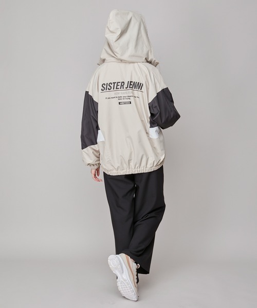 SISTER JENNI(SISTER JENNI)の「フード収納ウィンドブレーカー(その他アウター・キッズ・ラベンダー/ベージュ/ブラック・130cm/140cm/160cm/150cm)」の15枚目の写真