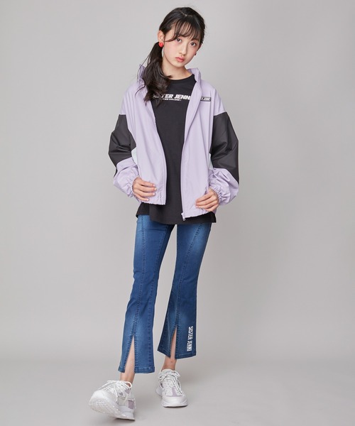 SISTER JENNI(SISTER JENNI)の「フード収納ウィンドブレーカー(その他アウター・キッズ・ラベンダー/ベージュ/ブラック・130cm/140cm/160cm/150cm)」の16枚目の写真