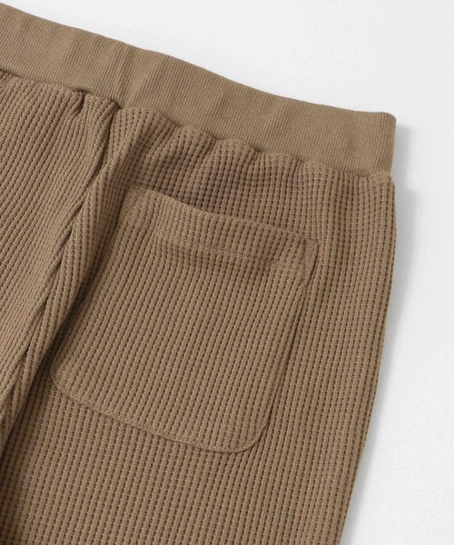 ITEMS URBANRESEARCH（アイテムズ アーバンリサーチ）の「ワッフルイージーパンツ（その他パンツ・レディース・ネイビー/ホワイト系その他/キャメル・FREE）」の19枚目の写真