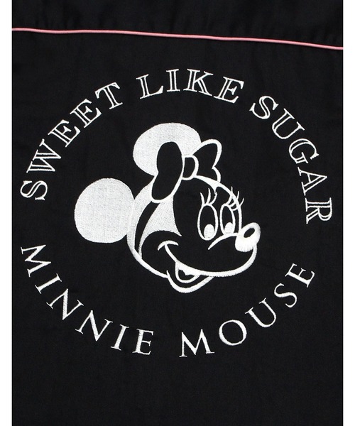 Little sunny bite(リトルサニーバイト)の「《Little Sunny Bite》 little sunny bite Disney collection Twill shirts jacket(カバーオール・レディース・ブラック/ピンク/ブラウン・MEDIUM/SMALL)」の12枚目の写真