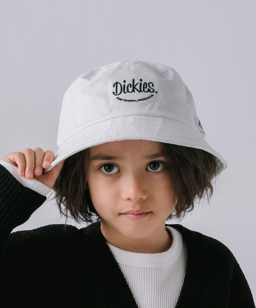 Dickies(ディッキーズ)の「【Dickies(ディッキーズ)】スマイルハット(KIDS)(ハット・キッズ・ネイビー/ブラック/オフホワイト・FREE)」の1枚目の写真