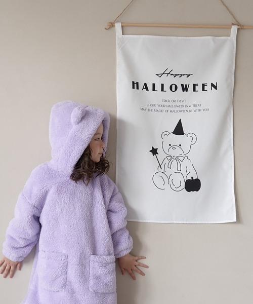 Lycee mine(リセマイン)の「ハロウィンファブリックポスター(その他ベビー用品・キッズ・マルチ/ホワイト/オフホワイト/ブラック・フリー)」の6枚目の写真