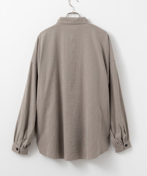Mossimo（モッシモ）の「MOSSIMO（モッシモ）バルーン袖　Tシャツ＆シャツセット アンサンブル（シャツ/ブラウス・メンズ・グレー/ブラック系その他・XL/L/M）」の13枚目の写真