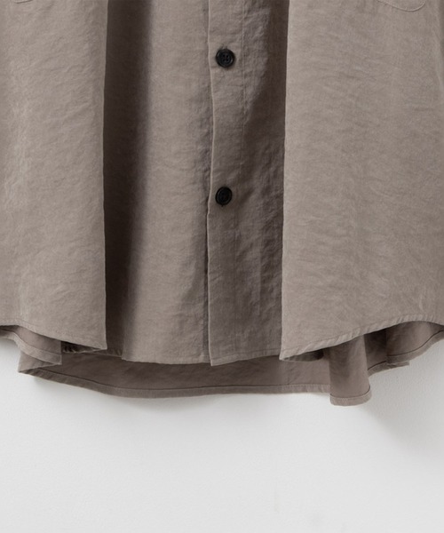 Mossimo（モッシモ）の「MOSSIMO（モッシモ）バルーン袖　Tシャツ＆シャツセット アンサンブル（シャツ/ブラウス・メンズ・グレー/ブラック系その他・XL/L/M）」の16枚目の写真