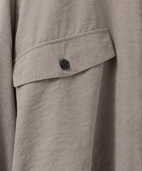 Mossimo（モッシモ）の「MOSSIMO（モッシモ）バルーン袖　Tシャツ＆シャツセット アンサンブル（シャツ/ブラウス・メンズ・グレー/ブラック系その他・XL/L/M）」の17枚目の写真
