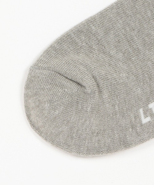LOVETOXIC(ラブトキシック)の「タテロゴリブクルーソックス(ソックス/靴下・キッズ・ブラック/オフホワイト/トップグレー・FREE)」の6枚目の写真