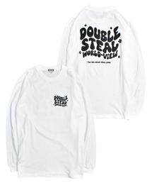 DOUBLE STEAL | リキッドロゴ 長袖Tシャツ(Tシャツ/カットソー)