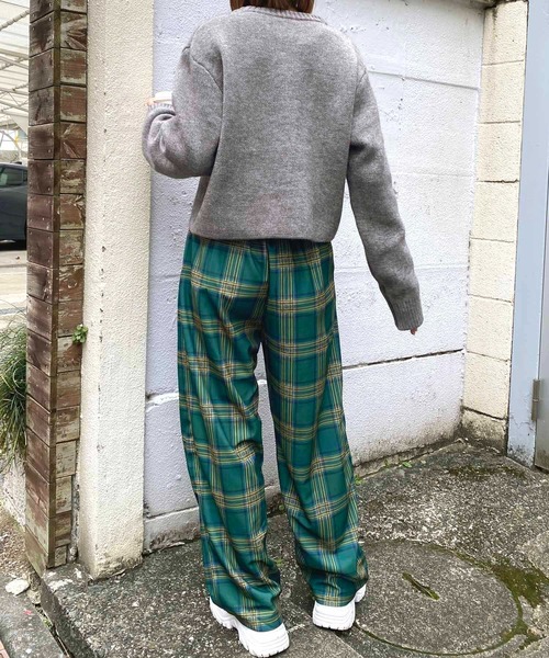 ぴな！ 他の方のご購入はお控えくださいませ。 セール】チェック柄イージーパンツ（その他パンツ）｜NANEA