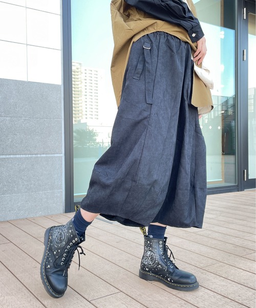 rovtskiフェイクスエードコクーンパンツ rovtski（ロフトスキー）の「フェイクスエードコクーンパンツ