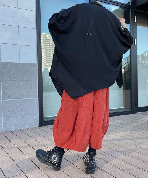 rovtskiフェイクスエードコクーンパンツ rovtski（ロフトスキー）の「フェイクスエードコクーンパンツ