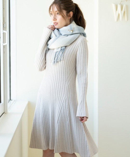 MISCH MASCH(ミッシュマッシュ)の「【新色追加】マフラー/MM338701(マフラー・レディース・パープル系/ブラック/ピンク系/ブルー系/ホワイト/ピンク/ブラウン系・フリ-)」の8枚目の写真