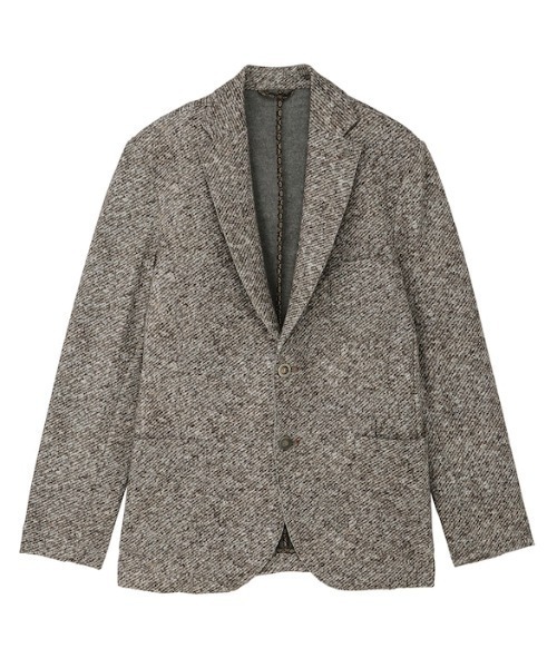 RAWLIFE（ロウライフ）の「BOB/ボブ/ツィードライクボンディングジャケット/074731110（テーラードジャケット・メンズ・ベージュ・46/48/50/52）」の4枚目の写真