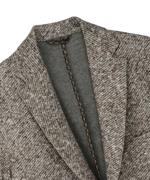 RAWLIFE（ロウライフ）の「BOB/ボブ/ツィードライクボンディングジャケット/074731110（テーラードジャケット・メンズ・ベージュ・46/48/50/52）」の5枚目の写真
