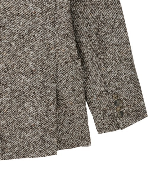 RAWLIFE（ロウライフ）の「BOB/ボブ/ツィードライクボンディングジャケット/074731110（テーラードジャケット・メンズ・ベージュ・46/48/50/52）」の10枚目の写真