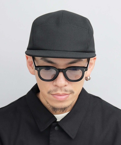 Mr.COVER（ミスターカバー）の「日本製 ホップサック ワイドブリム ジェットキャップ（キャップ・メンズ・ネイビー/ブラック・FREE）」の20枚目の写真