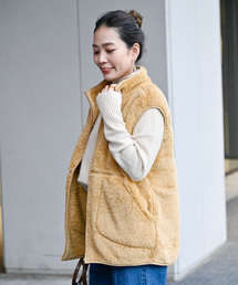 Champion（チャンピオン）の「【Champion/チャンピオン】 sherpa zip vest（ブルゾン）」