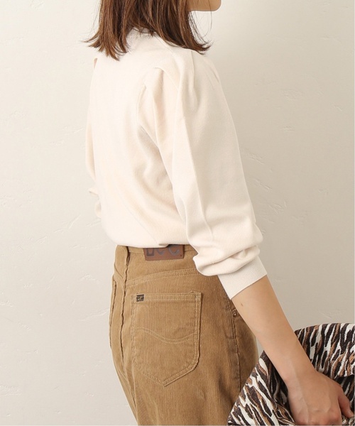 JOURNAL STANDARD relume(ジャーナルスタンダード レリューム)の「《WEB限定追加2》ウォッシャブルパフスリーブプルオーバー(ニット/セーター・レディース・ブラック/グレー/レッド/アイボリー・FREE)」の14枚目の写真