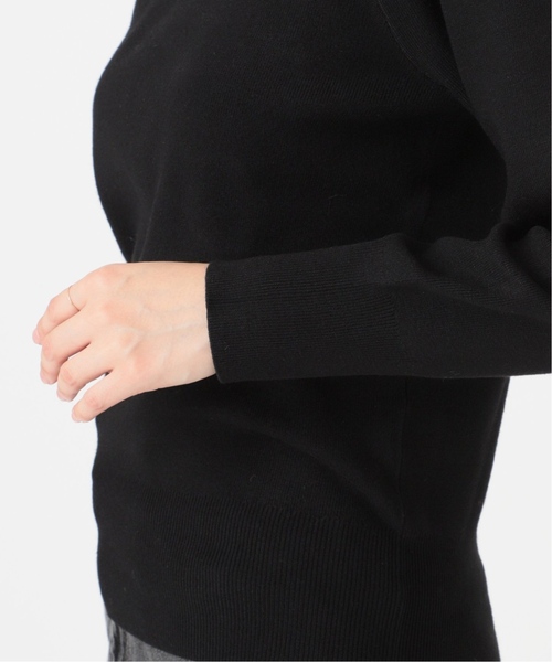 JOURNAL STANDARD relume(ジャーナルスタンダード レリューム)の「《WEB限定追加2》ウォッシャブルパフスリーブプルオーバー(ニット/セーター・レディース・ブラック/グレー/レッド/アイボリー・FREE)」の9枚目の写真