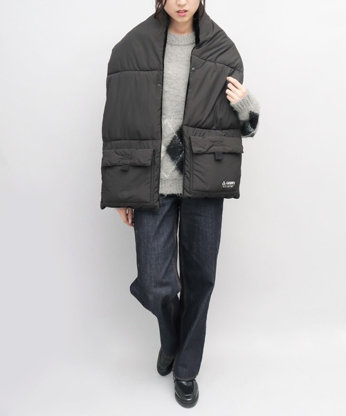 ほぼ新品【gigot】アウタージャケット（マフラーつき） JACKET&COAT | gigot & melange – Online Store
