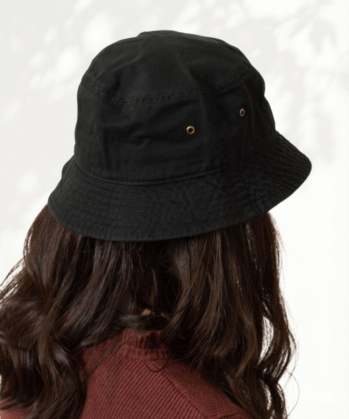 newhattan（ニューハッタン）の「newhattan バケットハット（ハット・レディース・ネイビー/ベージュ/ブラック/アイボリー・M/L）」の9枚目の写真