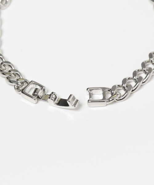 SMELLY(スメリー)の「プレートチェーンブレスレット(ブレスレット・メンズ・シルバー・-)」の7枚目の写真