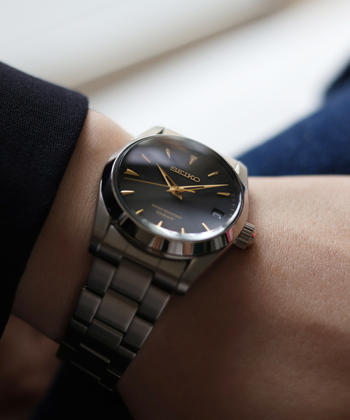 SEIKO / セイコー】Exclusive IENA × HIROB Black【別注】（アナログ