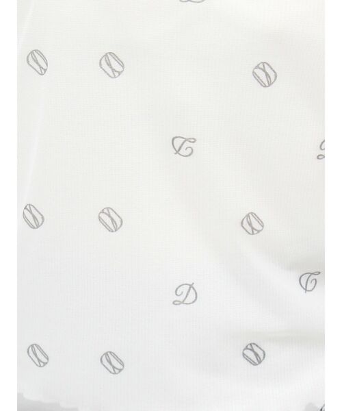 dazzlin（ダズリン）の「オリジナルロゴプリントチュールトップス（Tシャツ/カットソー・レディース・ブルー/オフホワイト/ピンク・FREE）」の12枚目の写真