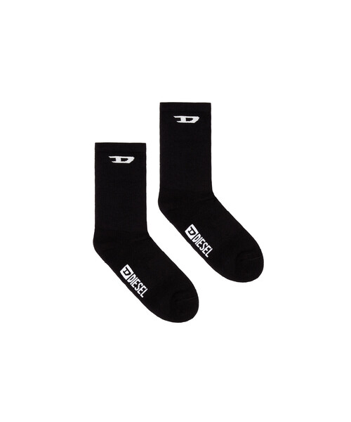 DIESEL(ディーゼル)の「メンズ ソックス(ソックス/靴下・メンズ・ホワイト/イエロー/ブラック・SMALL/MEDIUM/LARGE)」の3枚目の写真