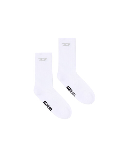 DIESEL(ディーゼル)の「メンズ ソックス(ソックス/靴下・メンズ・ホワイト/イエロー/ブラック・SMALL/MEDIUM/LARGE)」の4枚目の写真