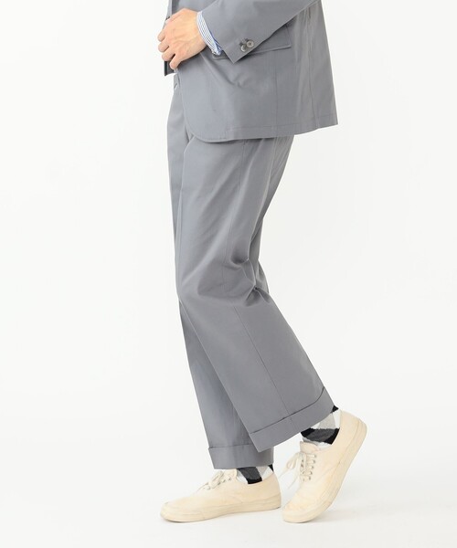 TUBE(チューブ)の「TUBE × BEAMS PLUS / 別注 Cotton Trousers(スラックス・メンズ・グレー・SMALL/LARGE/MEDIUM)」の5枚目の写真