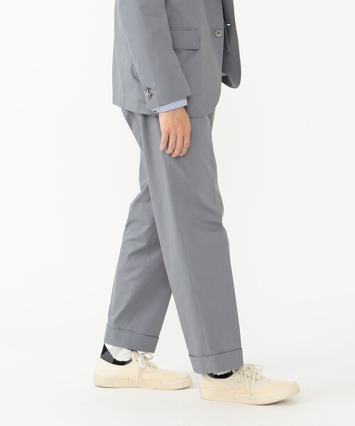 TUBE(チューブ)の「TUBE × BEAMS PLUS / 別注 Cotton Trousers(スラックス・メンズ・グレー・SMALL/LARGE/MEDIUM)」の6枚目の写真
