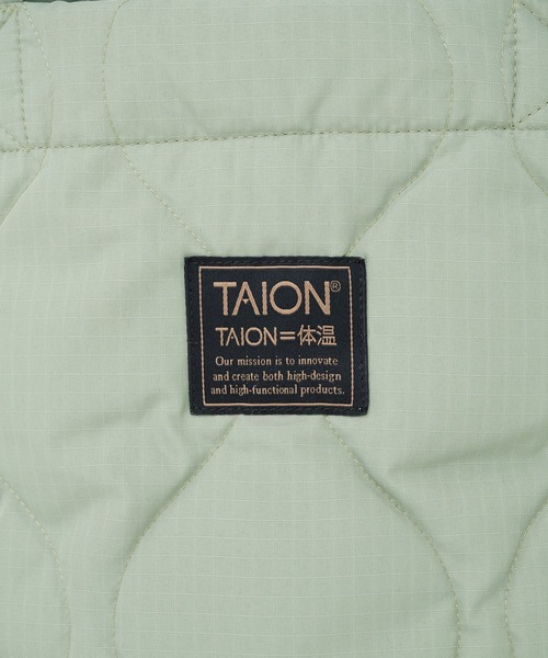 TAION(タイオン)の「【TAION/タイオン】MILITARY DOWN TOTE BAG(トートバッグ・メンズ・ブラック/ホワイト/モカ・FREE)」の4枚目の写真