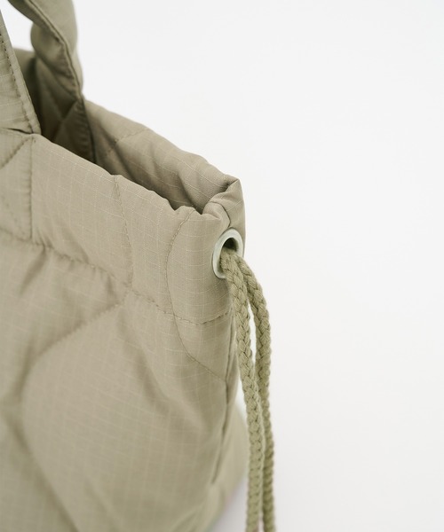 TAION(タイオン)の「【TAION/タイオン】MILITARY DOWN TOTE BAG(トートバッグ・メンズ・ブラック/ホワイト/モカ・FREE)」の18枚目の写真