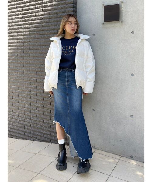 EVRIS（エヴリス）の「PACIFICA スウェットトップス（スウェット・レディース・ブラック/ネイビー/ホワイト・FREE）」の10枚目の写真