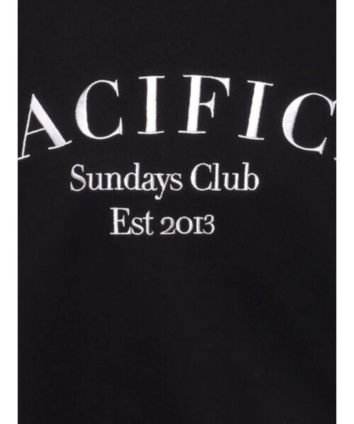 EVRIS（エヴリス）の「PACIFICA スウェットトップス（スウェット・レディース・ブラック/ネイビー/ホワイト・FREE）」の19枚目の写真