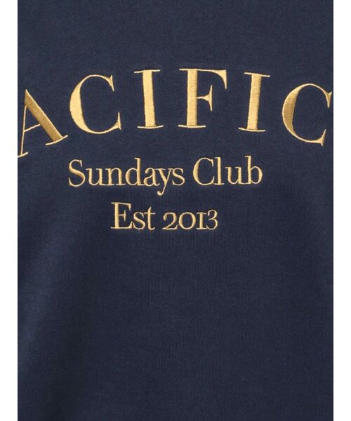 EVRIS（エヴリス）の「PACIFICA スウェットトップス（スウェット・レディース・ブラック/ネイビー/ホワイト・FREE）」の20枚目の写真