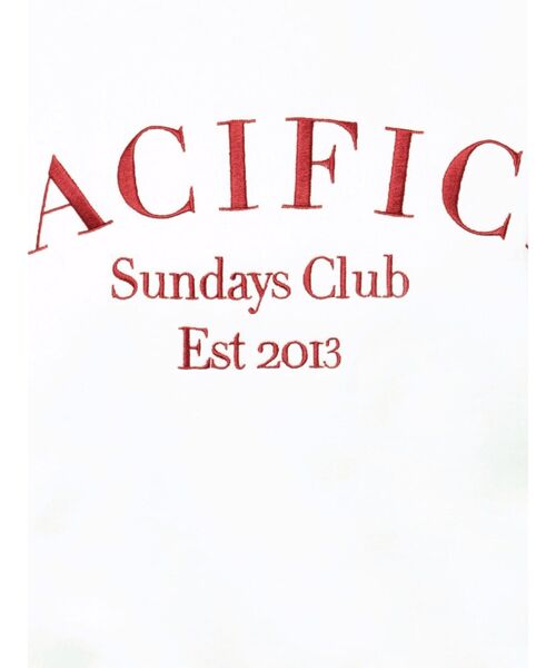 EVRIS（エヴリス）の「PACIFICA スウェットトップス（スウェット・レディース・ブラック/ネイビー/ホワイト・FREE）」の21枚目の写真