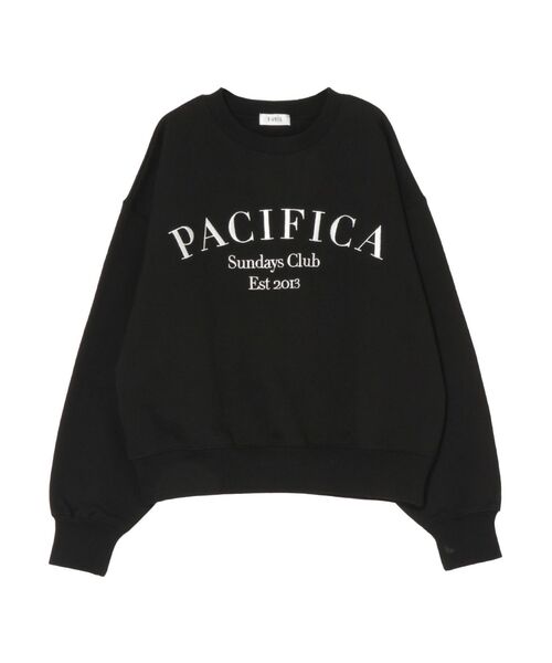 EVRIS（エヴリス）の「PACIFICA スウェットトップス（スウェット・レディース・ブラック/ネイビー/ホワイト・FREE）」の22枚目の写真