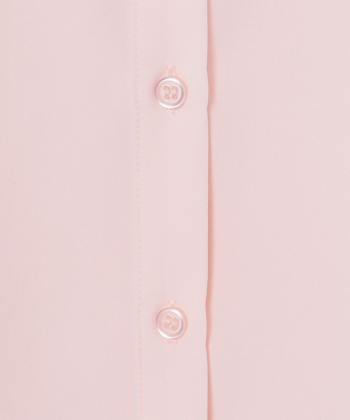 Heather(ヘザー)の「ショートシャーリングシャツ 105007(シャツ/ブラウス・レディース・ピンク/オフホワイト/グレー・FREE)」の17枚目の写真