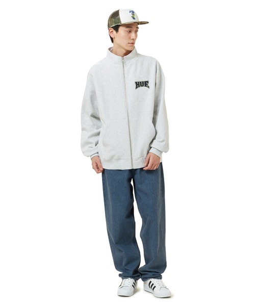 HUF フルジップ スウェット HUF（ハフ）の「HOME TEAM FULL ZIP FLEECE / HUF フルジップ