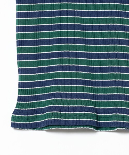 B:MING by BEAMS（ビーミングバイビームス）の「B:MING by BEAMS / テレコ ボーダー Tシャツ（100～140cm）（Tシャツ/カットソー・キッズ・レッド/グリーン・140/130/120/110/100）」の19枚目の写真