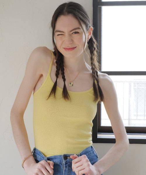 どちゃちお　8/15までお取り置き #FR2 梅キャミソールTシャツセット どちゃちお様専用 8/15までお取り置き #FR2 梅キャミソールTシャツセット